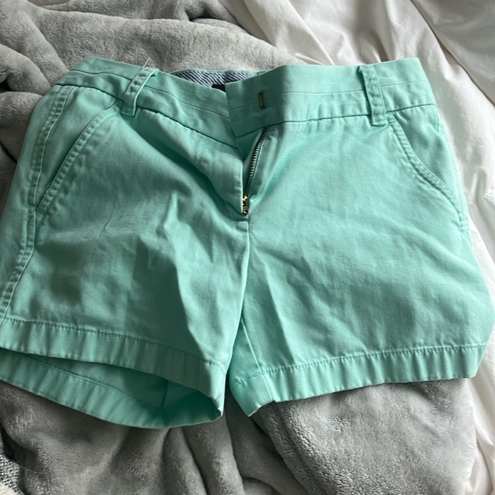j crew chino shorts size 0